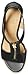 Michael Kors Women's Berkley Mid-Heel Wedge Sandal, Black, 9