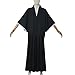 GRACEART Traditional Samurai Hakama Uniform Kurosaki Cosplay Costume Outfit Black Cloak Kimono