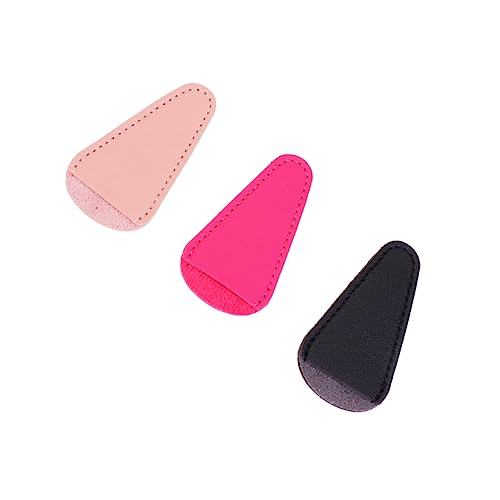 NULYLU Scissors Protective Cover Case Hair Cutting Scissors Cover Beige Leather Case for Barber Accessories