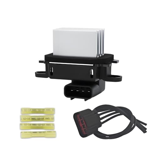 CTIMF HVAC Blower Motor Resistor Control Module with Auto Temp