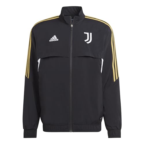 adidas 2022-2023 Juventus Presentation Jacket (Black)
