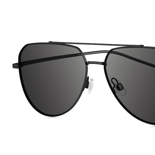Image of BOLON Classic Aviator Polarized UV400 Sunglasses for Men for Women | Exclusive Eyewear Brand of EssilorLuxottica