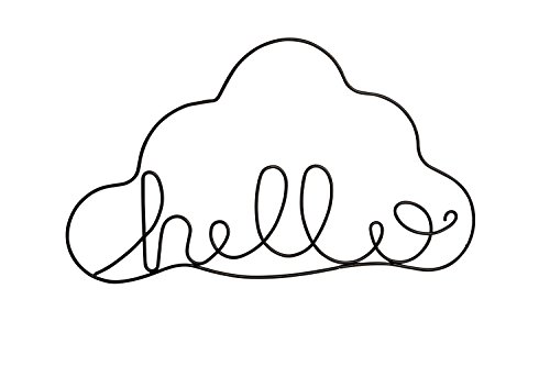 Conjunto de edredom de 5 peças Little Love by NoJo, Happy Little Clouds