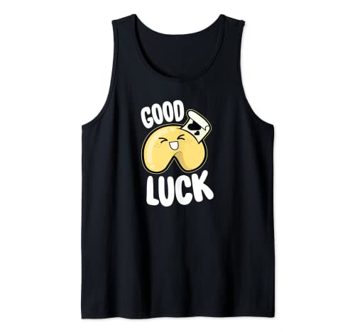 Good Luck - Divertido regalo de galletas de la fortuna Camiseta sin Mangas