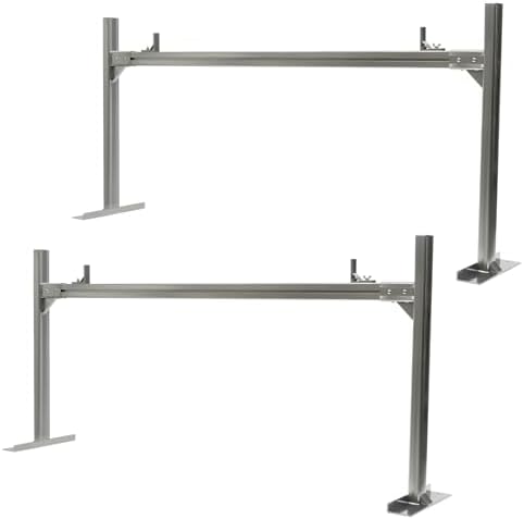 VEVOR Truck Rack 46 In. To 71 In. Extendable Truck Ladder Rack 800 Lbs. Capacity Steel Ladder Rack For Kayak Surfboard Lumber PKHJHJGXLSB511V0SV0 - The Home Depot - View #10