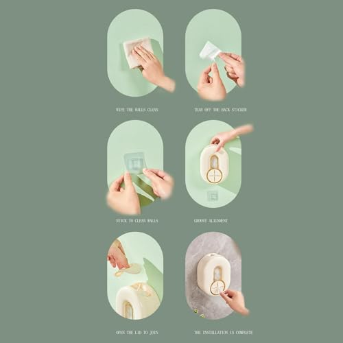 Caixa de Armazenamento Plástica Fixada na Parede do Envoltório, Caixa de Armazenamento Elegante da L