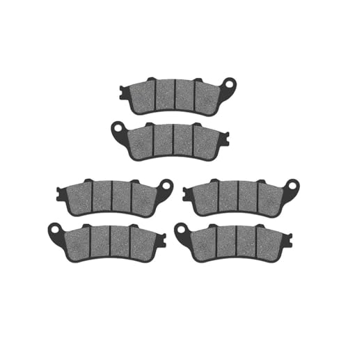 Plaquettes de frein XL 1000 et NT 650, friction stable et haute résistance thermique