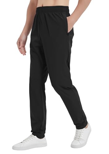 Idtswch 30" 32" 34" 36" 38 Inseam Tall Mens Summer Lightweight Athletic Pants Extra Long Hiking Joggers Track Gym Pants2