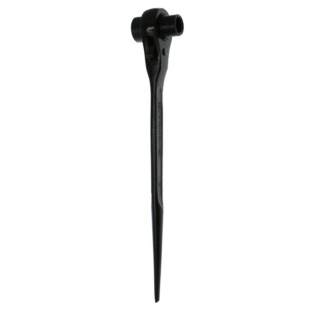 Scaffolding Scaffold Podger Ratchet Spanner Ratcheting Wrench Black 13-16mm