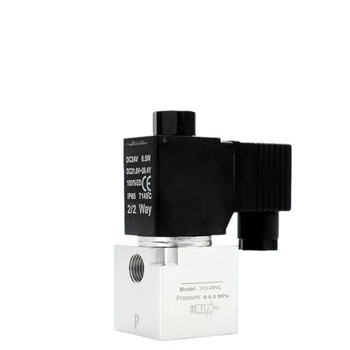 Électrovanne à vide 3V2-08NC-B pour stabiliser la pression des automatismes - 4