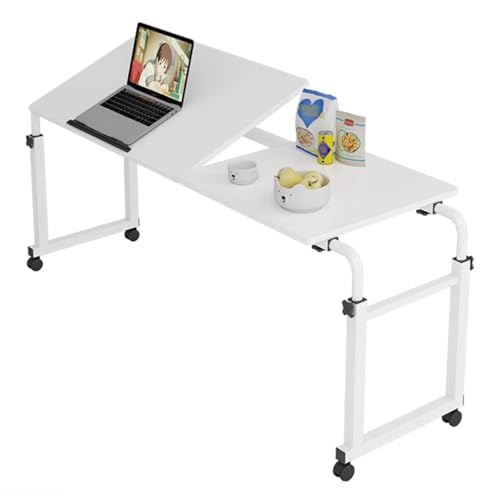 Table chariot pliante ordinateur portable à hauteur réglable 55-87cm - 2