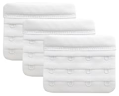 Bra Extender 4 Hook White 3pcs
