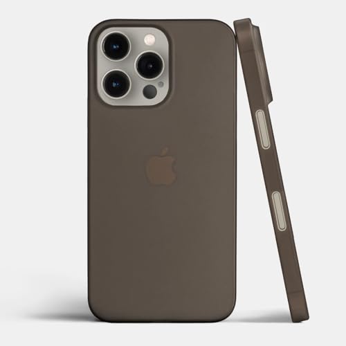 Image of ExpressB for iPhone 16 Case Back Cover | Zero Drop Protection | Perfect for Minimalists | Ultra Thin Anti Scratch Matte Finish Case for iPhone 16 (Ash Black)