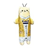 【のびねこ 箱根 はんてん 黄】 はこーね マスコット ストラップ ぬいぐるみ ふわふわ ファンシー 温泉 温泉饅頭 浴衣 寄木