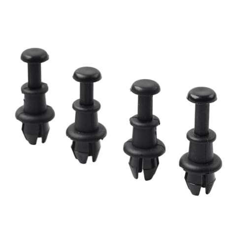 Liru 1M6867574A Hook Holder Automotive Clips Rear Boot Parcel Shelf String 4 Pcs Black For Audi Q2 all models 4 Pcs