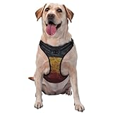 Materiale riflettente per la sicurezza: realizzata con materiale riflettente, questa pettorina per cani migliora la visibilità in condizioni di scarsa illuminazione, garantendo la sicurezza del tuo animale domestico durante le passeggiate serali o mattutine