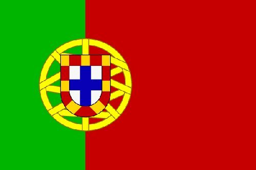 Drapeau Portugal 150X90cm - Portugais Avec 2 Œillets En Métal, Couleurs Vives, National Décoré Pour Événements Sportifs, Fêtes, Défilés