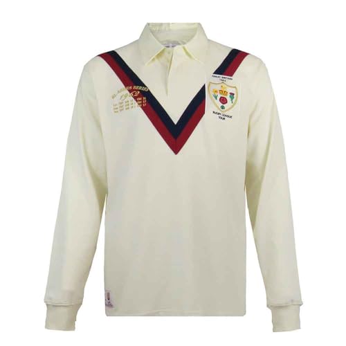 Maillot de rugby Grande-Bretagne 1962 vêtements de sport vintage homme