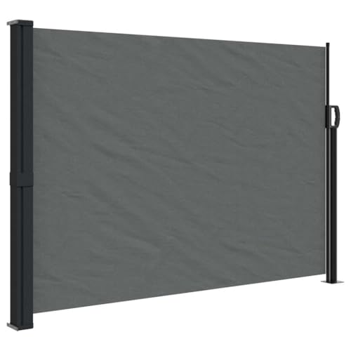 vidaXL Tenda da Sole Laterale Retrattile Antracite 140x600 cm