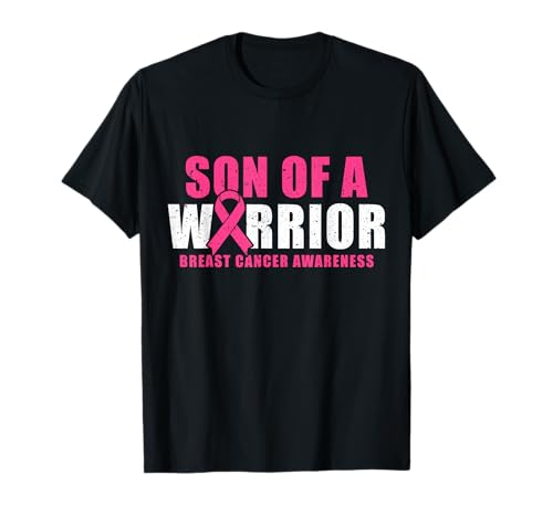 Son of A Warrior Breast Cancer Awareness T-Shirt