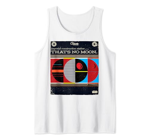 Débardeur Star Wars Death Star Retro - Haut d'été noir original sans manches pour homme