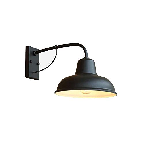 Lampe murale de la porte de villa luminaire de prestige en fer