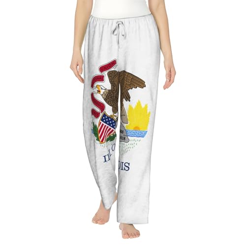 Pantalon de pyjama Illinois femme anti-boulochage résolvant l'inconfort des nuits fraîches