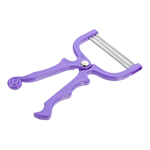 FOYTOKI Manual Hair Remover Face Hair Shaver Spring Epilator Portable Easy to Use Random Color