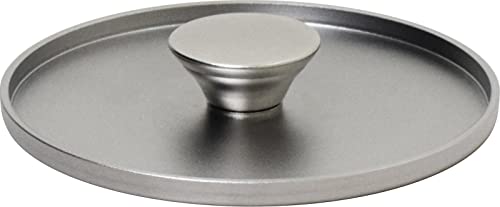 Urushiyama Metal Industries MPJ-16 Meat Press, Made in Japan, Silver, Diameter 6.5 x 1.1 inches (166 x 29