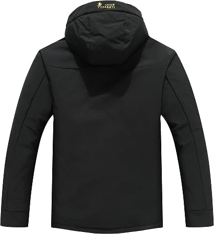 Men's Warm Winter Coats Waterproof Ski Jacket Windproof Snow Coat Mountain Windbreaker Hooded Raincoat - Image 4