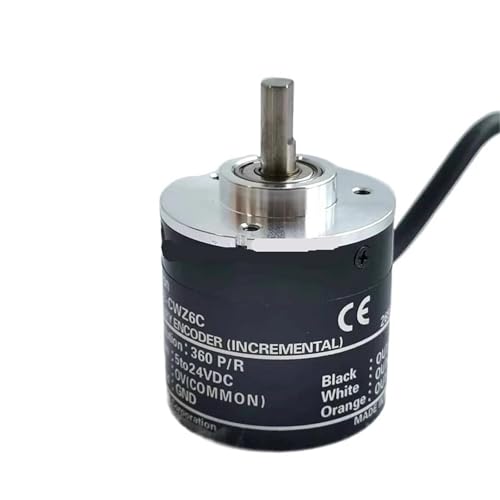 Codeur rotatif optique E6B2-CWZ6C résout les erreurs d'alignement mécanique 5V