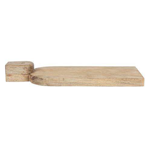 Tabla y Cortaqueso de Madera Mango Tallada a Mano Grande miniatura 7