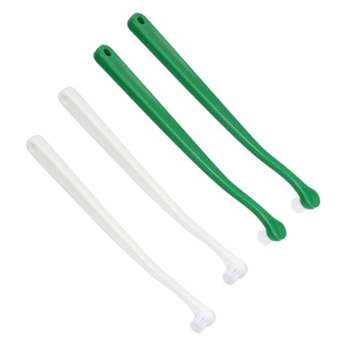 HAPINARY Pet Toothpaste Toothbrush Kit 4pcs Cat Toothbrushes for Cleaning Portable and Easy to Use