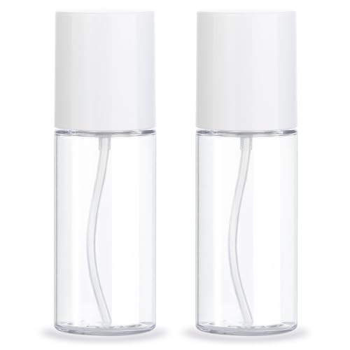 Travel Pump Bottle 2pcs Cosmetic Pump Container for Cream Essential Oils