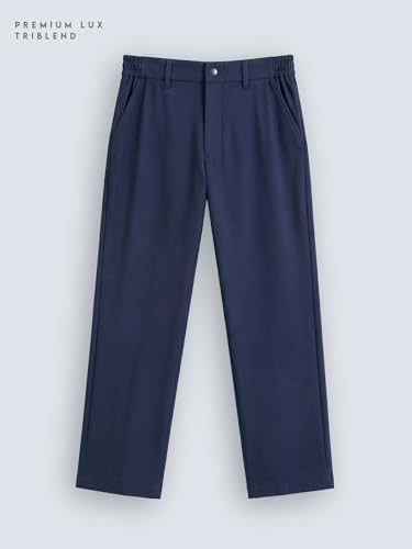 Image of WROGN Men's Trousers | Solid | Straight Fit