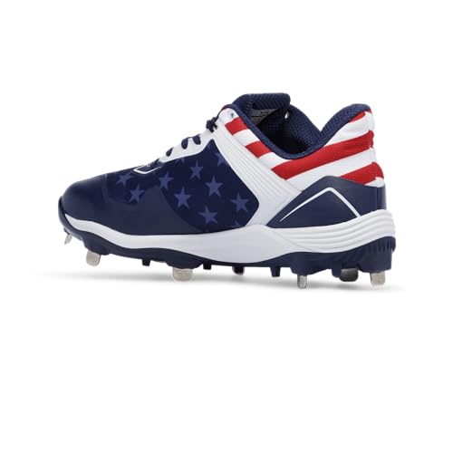 Boombah Viper Men's Metal Cleat - USA One Nation - Multiple Sizes2