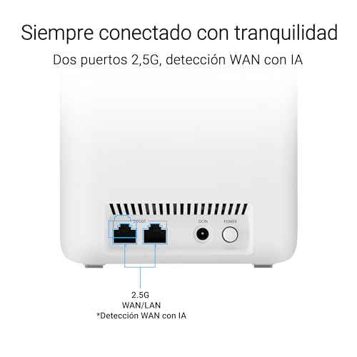 Router Mesh WiFi 7 ASUS ZenWiFi BD4 para Eliminar Zonas sin Señal en Casas de hasta 470 m² 6