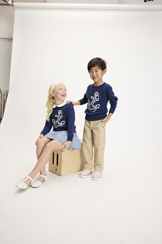 Image of Gymboree Boys' and Toddler Embroidered Pullover Sweater