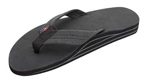 Sandales homme cuir double couche Rainbow, vos alliées pour les journées d'été et la plage