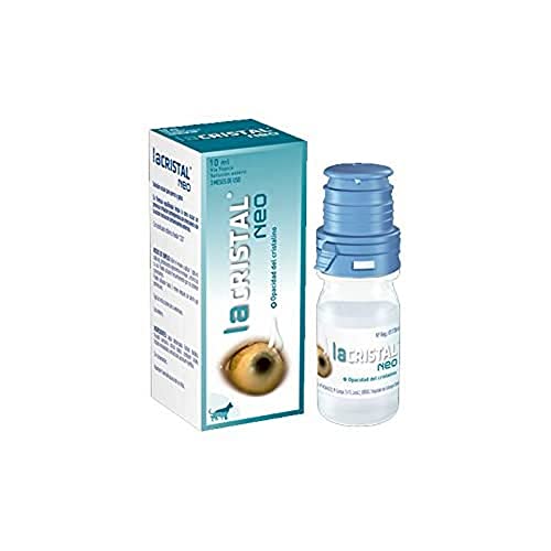 Farmadiet Lacristal Neo Limpiador de Ojos para Tratamiento de Cataratas en Perros y Gatos - 10 ml