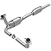 MagnaFlow Direct-Fit Catalytic Converter HM Grade Federal/EPA Compliant 93324 - Stainless Steel 2.25in Main Piping, 54.25in Overall Length, Pre-and-Post Converter O2 Sensor - HM Replacement