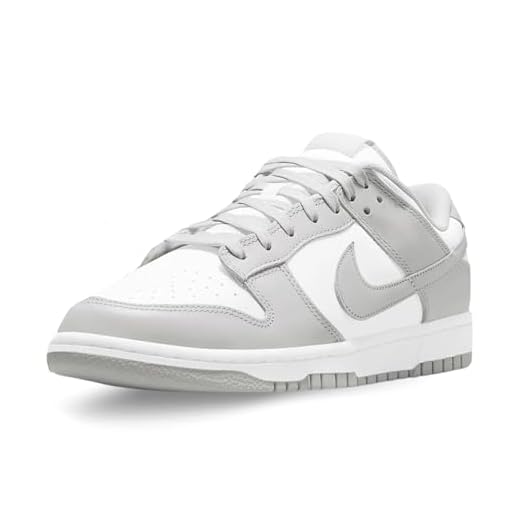 NIKE Dunk Low Retro, Zapatillas de Deporte Hombre, Gris, 43 EU