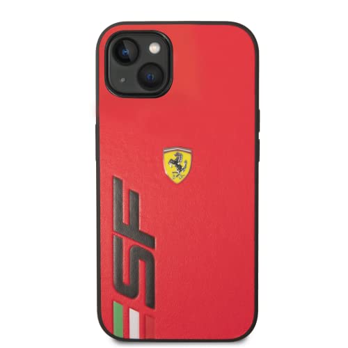 Coque de téléphone iPhone 14 Plus Ferrari durable absorption des chocs rouge - 3