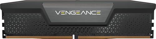 CORSAIR Vengeance DDR5 RAM 32GB (1x32GB) 5600MHz CL40-40-40-77 1.25V Intel XMP 3.0 Desktop Memory - Black (CMK32GX5M1B5600C40)