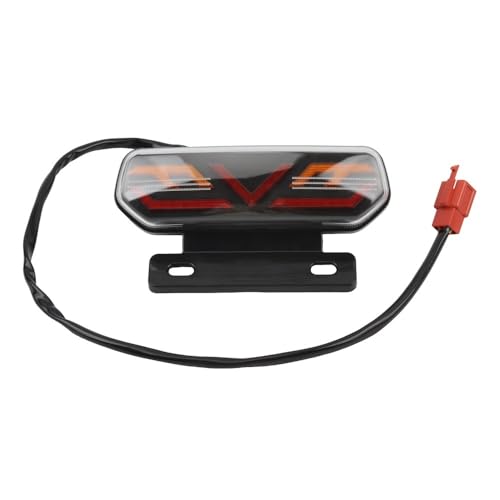 Piezas de repuesto para moto con luces traseras universales de 12V y pilotos de parada