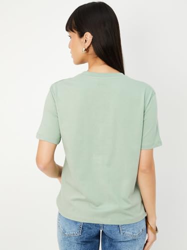 Image of Max Plus Size Women Solid T-Shirt
