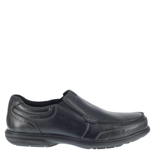 Image of Florsheim Work Loedin Slip-On Men's Oxford, 8.5 D(M) US, Black