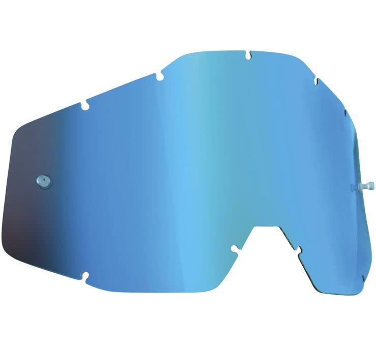 Fmf Replacement Lens for PowerBomb/PowerCore Goggles - Anti-Fog - Blue Mirror