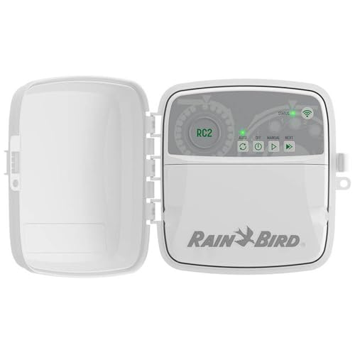 Rain Bird RC2 Controlador residencial conectado de 8 estaciones | RC2-8