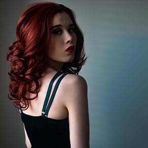 Xiweiya 350# Auburn Red Lace Front Wig Natural Wavy Synthetic Copper Red 13x4 Lace Front Wigs Glueless Soft Wig Heat Resistant Wigs 180% Density Hair for Women 14inch - Image 4